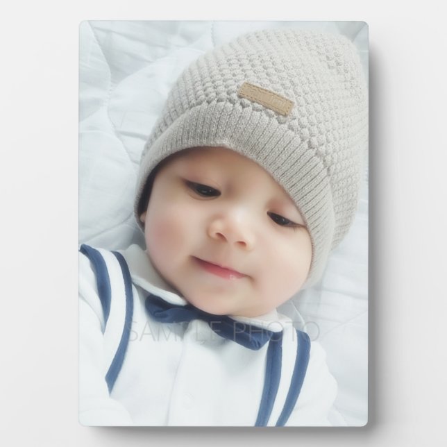 Placa Expositora Foto personalizado (Frente)