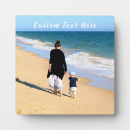 Placa Expositora Foto personalizado Texto Planear fotos de tu famil