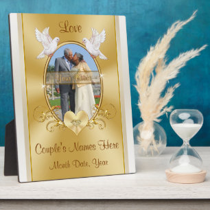 Placa Expositora Foto, regalo para el 50 aniversario del matrimonio