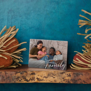 Placa Expositora Foto simple de la familia de Personalizados