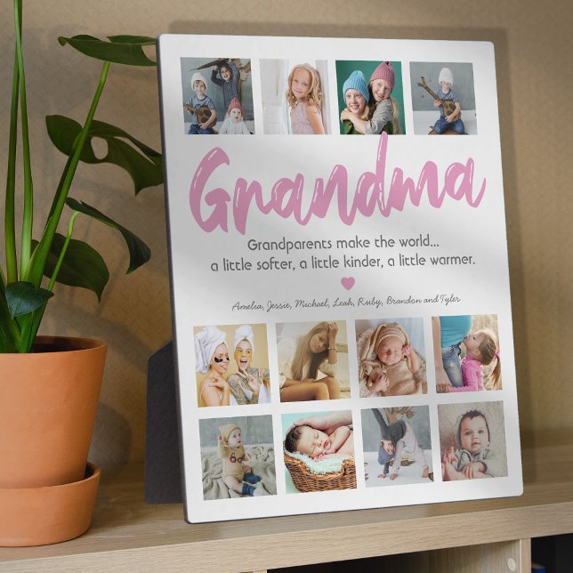 Placa Expositora Foto y cita de la abuela (Subido por el creador)