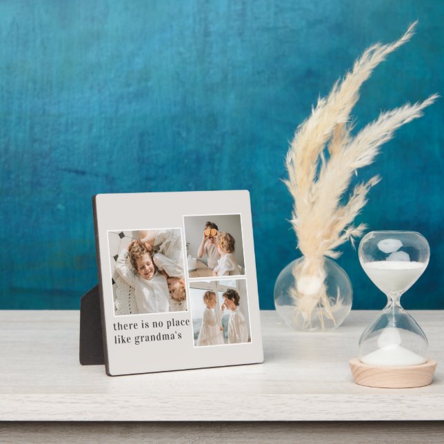 Placa Expositora Fotografía de grupo y mejor regalo de abuela de ci (in situ)