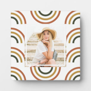 Placa Expositora Fotografía de los tonos del arcoiris terrestres