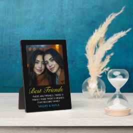 Placa Expositora Fotografía del Día de la Amistad Feliz