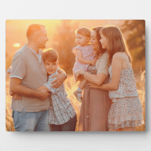 Placa Expositora Fotografía familiar moderna simple