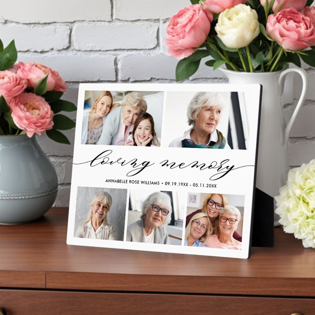 Placa Expositora Fotomontaje de recuerdo en memoria amorosa Recuerd (Subido por el creador)