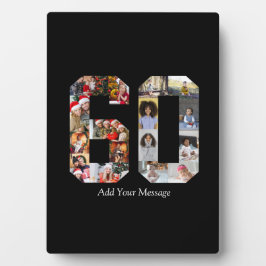 Placa Expositora Fotomontaje del número 60