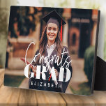 Placa Expositora Fotos del Personalizado de guiones simples y moder<br><div class="desc">Este diseño sencillo y moderno se compone de una tipografía de suero y añade una foto personalizado.</div>