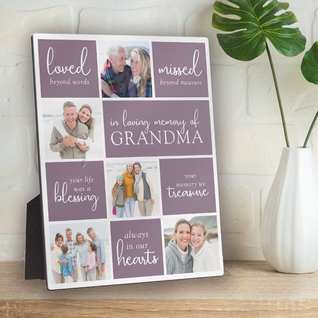 Placa Expositora Fotos en Memoria Colgajo Tributo Memorial (Subido por el creador)