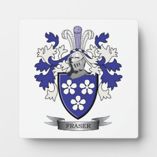 Placa Expositora Fraser Family Crest Coat.
