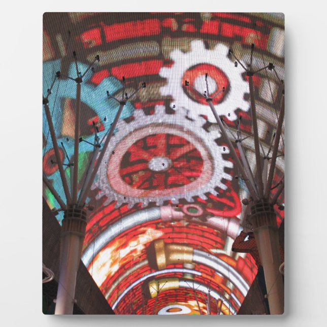 Placa Expositora Freemont Street Vegas Las Vegas Gambling (Frente)