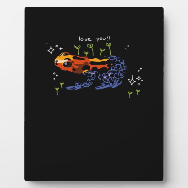 Placa Expositora Frog Who Loves You Simple Classic Style (Frente)