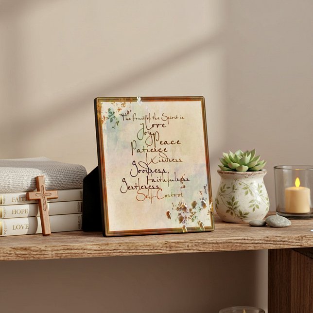 Placa Expositora Fruta del espíritu (Subido por el creador)