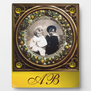 PLACA EXPOSITORA FRUTAS DE RENACIMIENTO DE FLORENTINA MONOGRAM