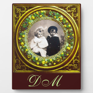 PLACA EXPOSITORA FRUTAS DE RENACIMIENTO DE FLORENTINA MONOGRAM