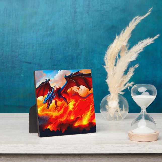 Placa Expositora Fuego de dragón (in situ)