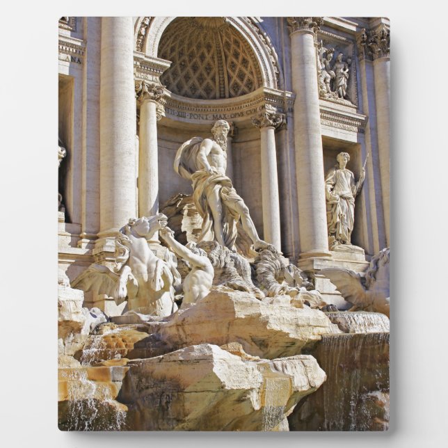 Placa Expositora fuente de trevi (Frente)