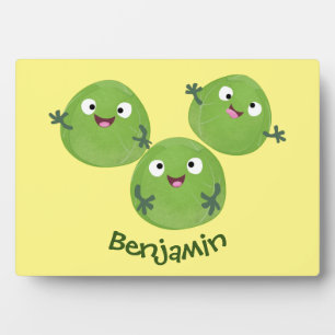 Placa Expositora Funny Brussels brota personalizado de verduras