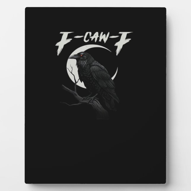 Placa Expositora Funny Crow Retro Classic Style (Frente)