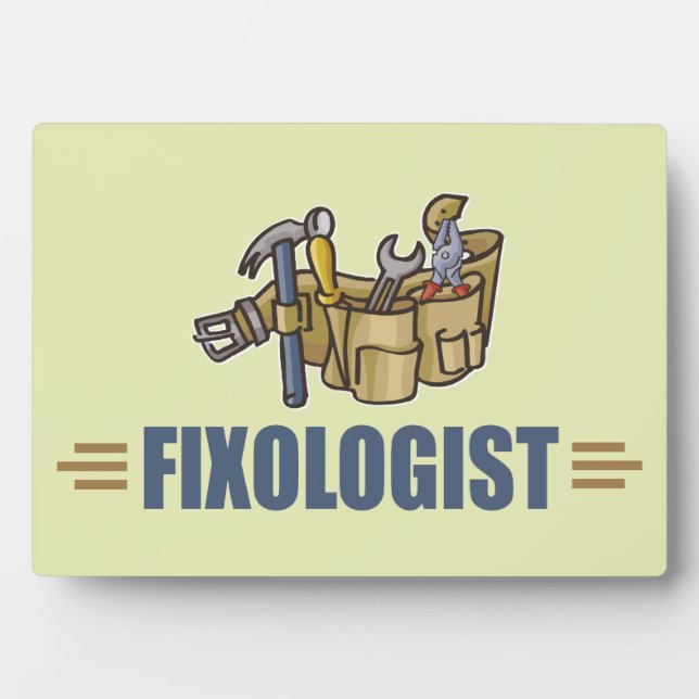 Placa Expositora Funny Handyman (Frente)
