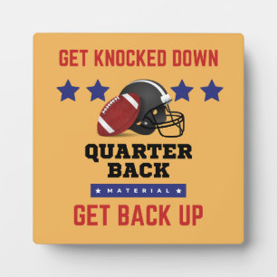 Placa Expositora Fútbol americano