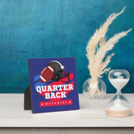 Placa Expositora Fútbol americano