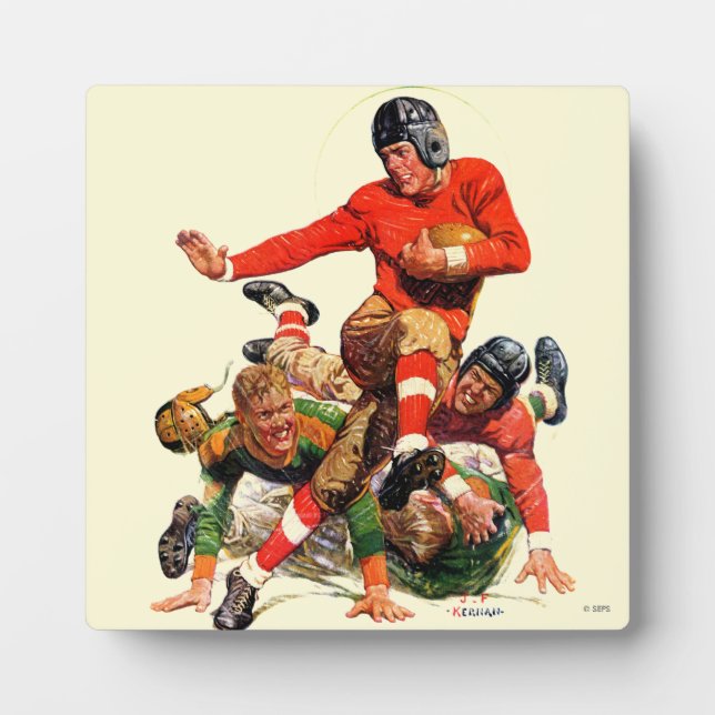 Placa Expositora Fútbol Universitario (Frente)