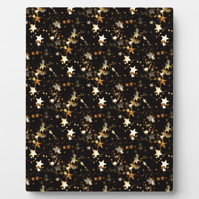 Placa Expositora galaxia de oro (Frente)