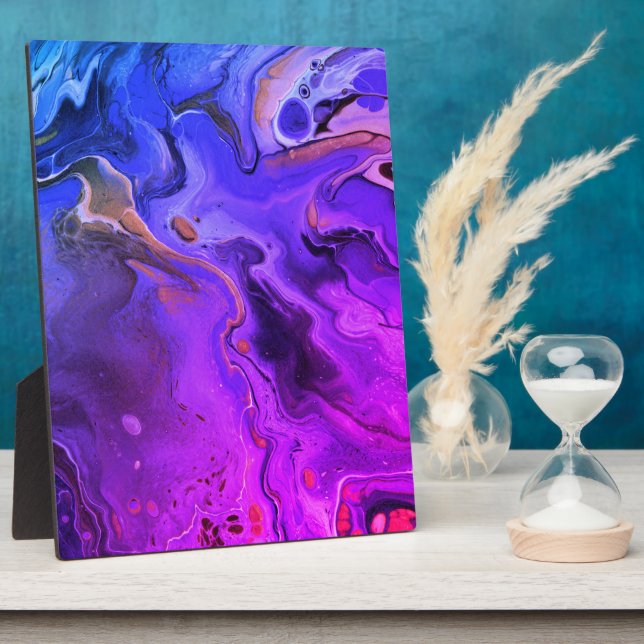 Placa Expositora Galaxia líquida 3 (Lado)