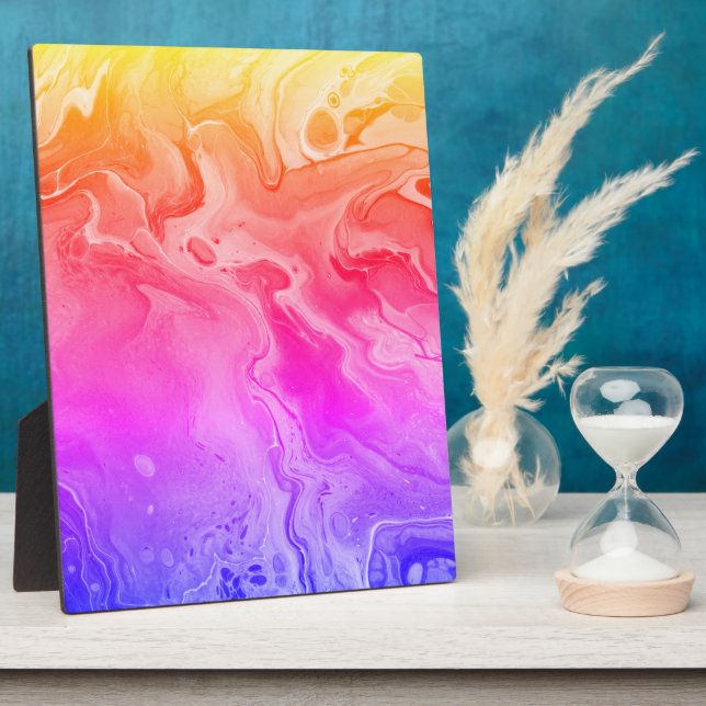 Placa Expositora Galaxia líquida 4 (Lado)