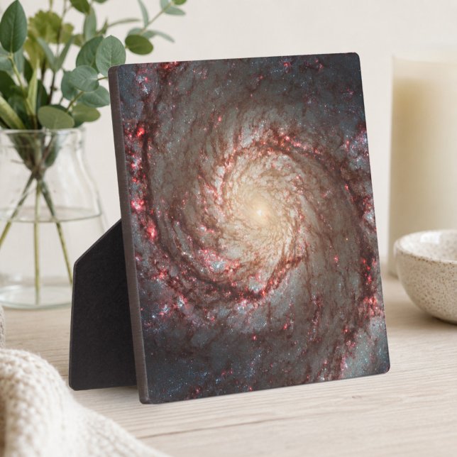 Placa Expositora Galaxia Remolino (Whirlpool Galaxy Plaque)