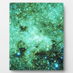 Placa Expositora Galaxia Verde Vía Láctea