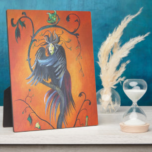 Placa Expositora Gamaun El Pájaro Profetico Con Pájaros Desnudos