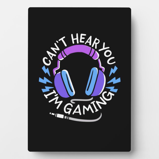 Placa Expositora Gamer que estoy jugando (Frente)