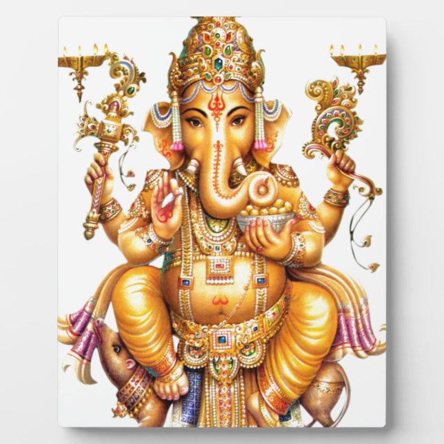 PLACA EXPOSITORA GANESH AURA (Frente)