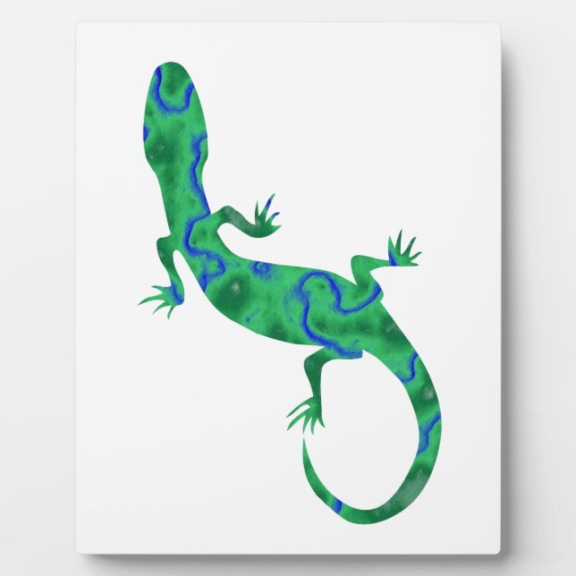Placa Expositora Gecko verde (Frente)