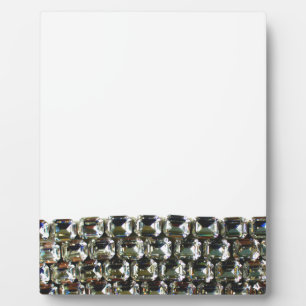 Placa Expositora Gemas de diamantes elegantes
