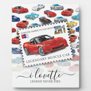 PLACA EXPOSITORA GENERACIONES DE ARTE AUTOMÓVIL