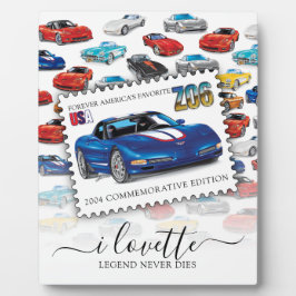 PLACA EXPOSITORA GENERACIONES DE ARTE AUTOMÓVIL