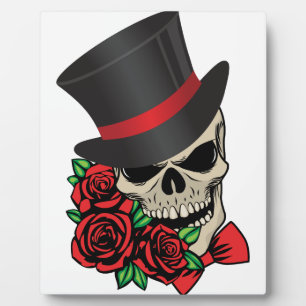 Placa Expositora Gentleman Skull