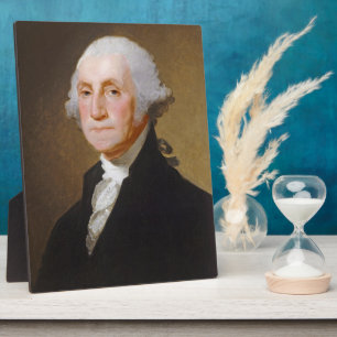 Placa Expositora George Washington, c.1821 (aceite sobre lienzo)