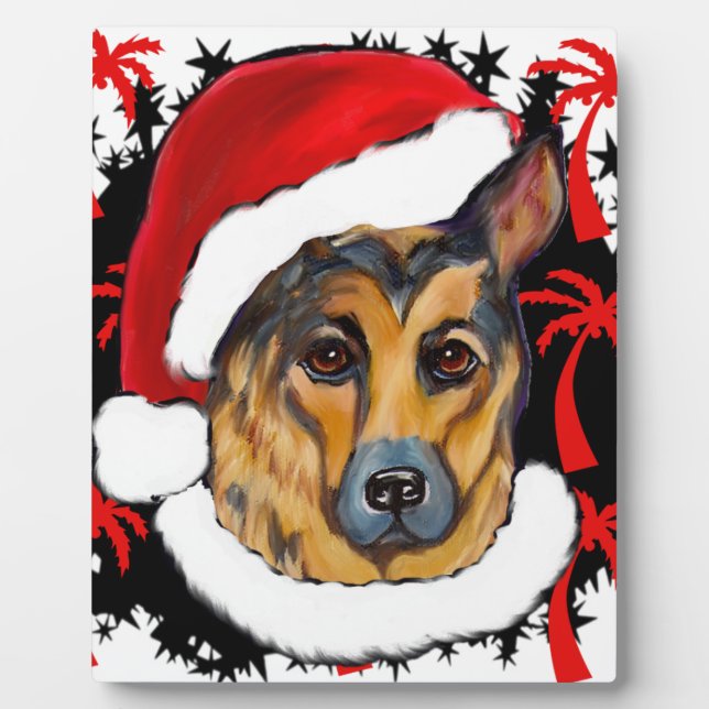 PLACA EXPOSITORA GERMAN SHEPHERD (Frente)