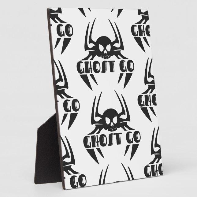 Placa Expositora Ghost Go Spooky Season (Lado)