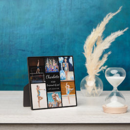 Placa Expositora Gimnasia 6 Collage de fotos Keepsake moderno