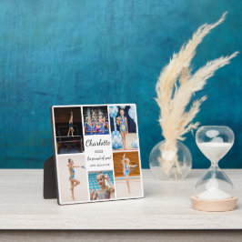 Placa Expositora Gimnasia 6 Collage de fotos Keepsake moderno