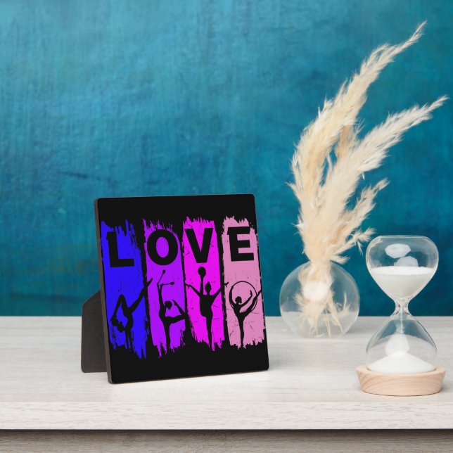 Placa Expositora Gimnasia rítmica amor (in situ)