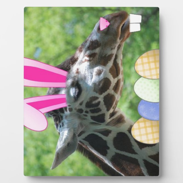 Placa Expositora Giraffe de Pascua (Frente)