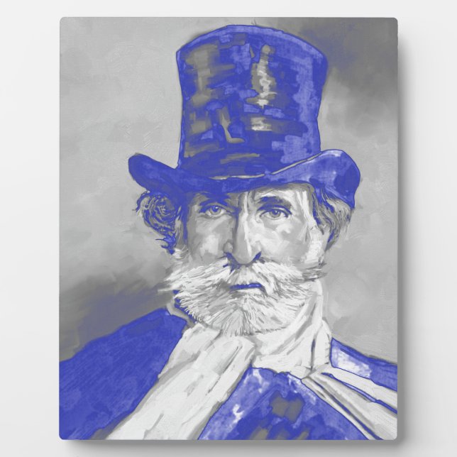 Placa Expositora Giuseppe Verdi (Frente)