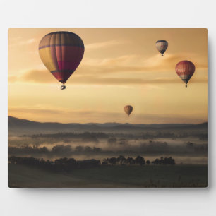 Placa Expositora Globos de aire caliente