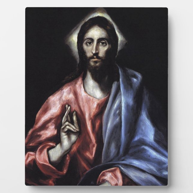 PLACA EXPOSITORA GLORIA A JESÚS CRISTO (Frente)